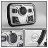 xTune LED Projector Headlights Universal 7''x6'' Sealed Beam - image 3