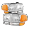 xTune Crystal Headlights 1999-2006 GMC Sierra - image 1
