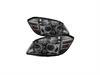 Halo LED Projector Headlights 2005-2010 Chevy Cobalt - image 1