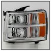 xTune Light Tube Style Projector Headlights 2007-2013 Chevy Silverado 1500 - image 2