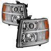 xTune Light Tube Style Projector Headlights 2007-2013 Chevy Silverado 1500 - image 3
