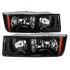 xTune OEM Style Crystal Headlights 2002-2006 Chevy Avalanche - image 1