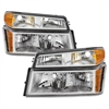 xTune OEM Style Crystal Headlights 2004-2012 Chevy Colorado/Canyon - image 1