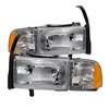 xTune OEM Style Crystal Headlights 1994-2002 Dodge Ram - image 3