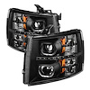 xTune Halo LED Projector Headlights 2007-2013 Chevy Silverado - image 1