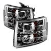 xTune Halo LED Projector Headlights 2007-2013 Chevy Silverado - image 1