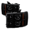 xTune Halo LED Projector Headlights 2007-2013 GMC Sierra - image 1