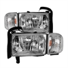 xTune OEM Style Crystal Headlights 1994-2002 Dodge Ram - image 1