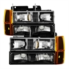 xTune OEM Style Crystal Headlights <li>1994-1998 GMC C/K - image 1