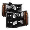 xTune Crystal Headlights 2007-2013 GMC Sierra - image 1