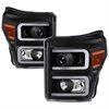 xTune Light Bar DRL Projector Headlights 2011-2016 Ford F250/F350/F450 - image 1