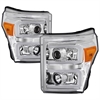 xTune Light Bar DRL Projector Headlights 2011-2016 Ford F250/F350/F450 - image 1
