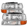 xTune OEM Style Crystal Headlights 1999-2002 Chevy Silverado - image 1