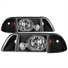 xTune OEM Style Crystal Headlights 1987-1993 Ford Mustang - image 1