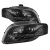 xTune DRL LED Projector Headlights 2006-2008 Audi A4 - image 1