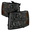 xTune DRL LED Crystal Headlights 2007-2013 Chevy Silverado - image 1