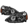 xTune Halo Projector Headlights 2002-2004 Acura RSX - image 1
