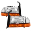 xTune OEM Style Crystal Headlights 1997-2004 Dodge Dakota - image 1