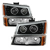 xTune Halo LED Projector Headlights 2003-2007 Chevy Silverado - image 1
