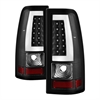 xTune Light Bar LED Tail Lights 1999-2002 Chevy Silverado - image 1