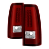 xTune Light Bar LED Tail Lights 1999-2002 Chevy Silverado - image 1