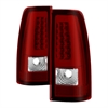 xTune Light Bar LED Tail Lights 1999-2002 Chevy Silverado - image 1