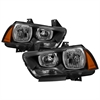 xTune Crystal Headlights 2011-2014 Dodge Charger - image 1