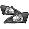 xTune OEM Style Crystal Headlights 2000-2004 Ford Focus - image 1