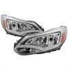 xTune OEM Style Crystal Headlights 2012-2014 Ford Focus - image 1