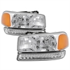 xTune OEM Style Crystal Headlights 1999-2006 GMC Sierra - image 1