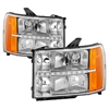 xTune Crystal Headlights 2007-2013 GMC Sierra - image 1