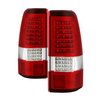 xTune C-Shape LED Tail Lights 2003-2006 Chevy Silverado - image 2