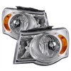 xTune OEM Style Crystal Headlights 2007-2009 Chrysler Aspen - image 1