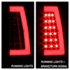Light Bar LED Tail Lights 1999-2002 Chevy Silverado - image 3