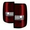 xTune C-Shape LED Tail Lights 2004-2008 Ford F150 Styleside - image 1