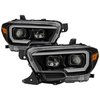xTune Light Bar DRL Projector Headlights 2016-2018 Toyota Tacoma - image 3