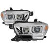 xTune Light Bar DRL Projector Headlights 2016-2018 Toyota Tacoma - image 2