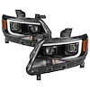 xTune Light Bar DRL Projector Headlights 2015-2017 Chevy Colorado - image 1