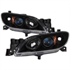 xTune OEM Style Crystal Headlights 2004-2009 Mazda 3 Sedan - image 1