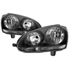xTune OEM Style Crystal Headlights 2006-2009 Volkswagen Golf/Jetta/Rabbit - image 1
