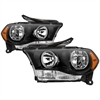 xTune OEM Style Crystal Headlights 2011-2013 Dodge Durango - image 1