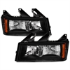 xTune OEM Style Crystal Headlights 2004-2012 Chevy Colorado/Canyon - image 1
