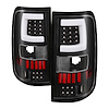 xTune C-Shape LED Tail Lights 2004-2008 Ford F150 Styleside - image 1