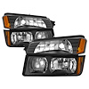 xTune OEM Style Crystal Headlights 2002-2006 Chevy Avalanche - image 1