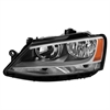 xTune OEM Style Crystal Headlights 2011-2018 Volkswagen Jetta - image 1