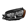 xTune OEM Style Crystal Headlights 2015-2017 Volkswagen Golf - image 1