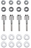 435-CGIKDM Replacement Sliding Truck Bed Cargo Tray Installation Kit - image 1