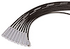 126734 Universal 8 mm Spark Plug Wire Set with Straight Plug Boots [Cut-to-Length]