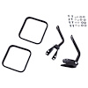 CJ-Style Mirrors 1955-86 Jeep CJ5/CJ6/CJ7/CJ8