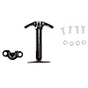 This pair of hood catches and brackets fit both sides of the hood on 07-16 Jeep Wrangler. - image 1
